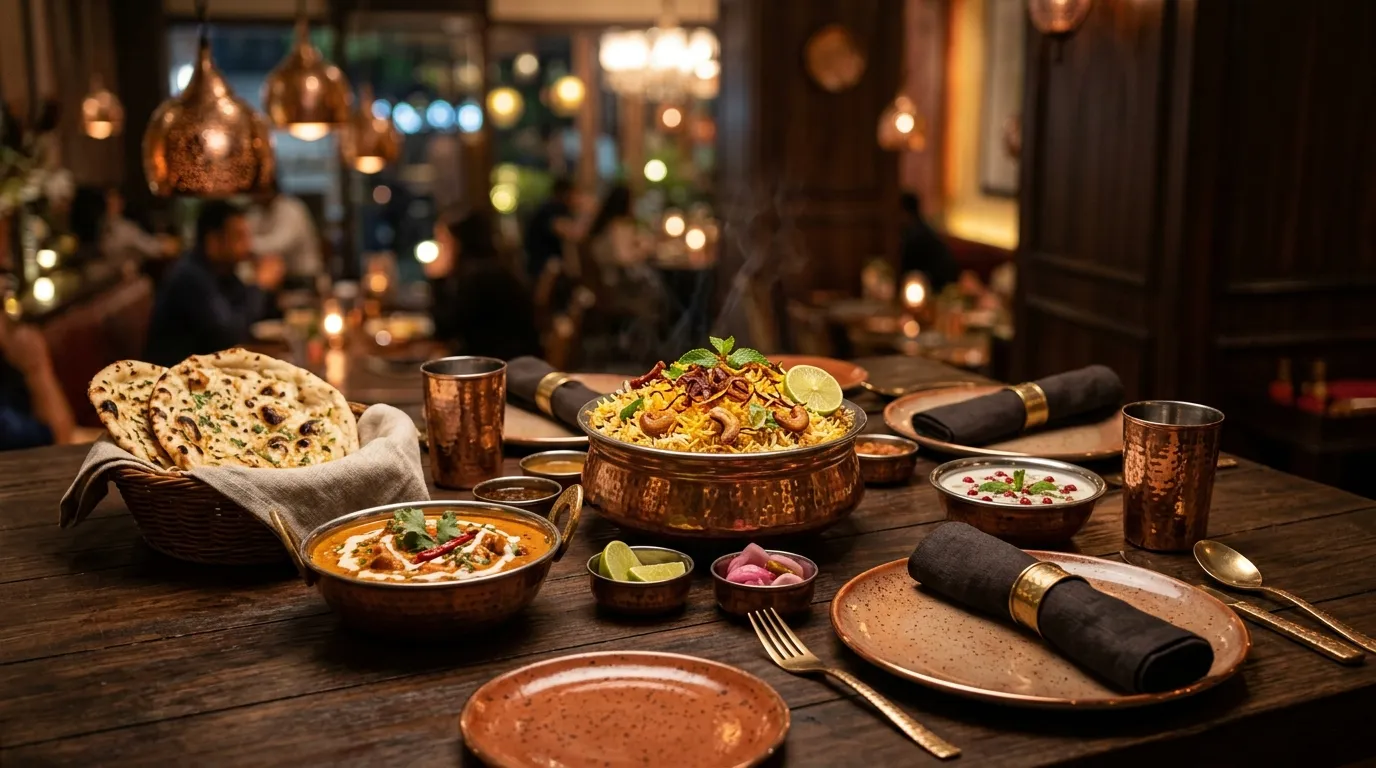 Indian Restaurant Ambience McKinney - Food & Atmosphere