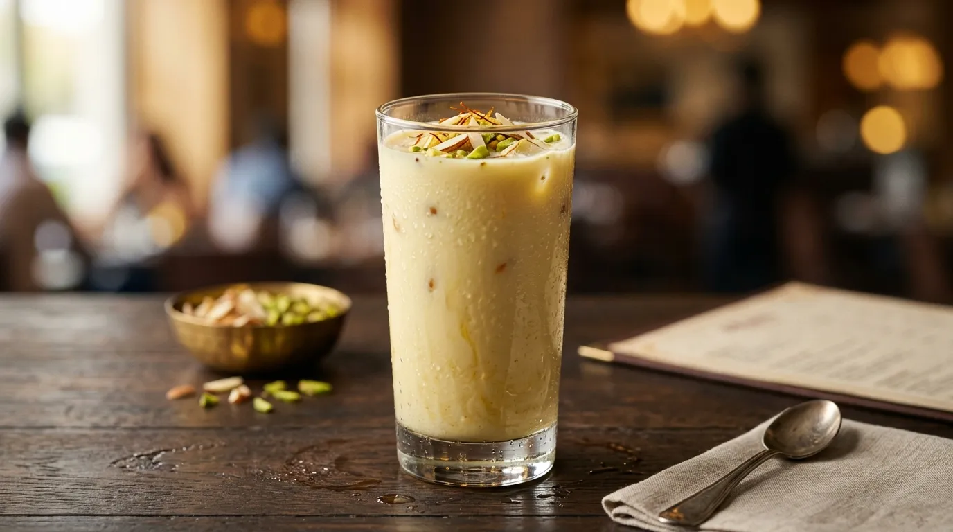 Authentic Badam Milk (Cold) - Famous HD Biryani McKinney