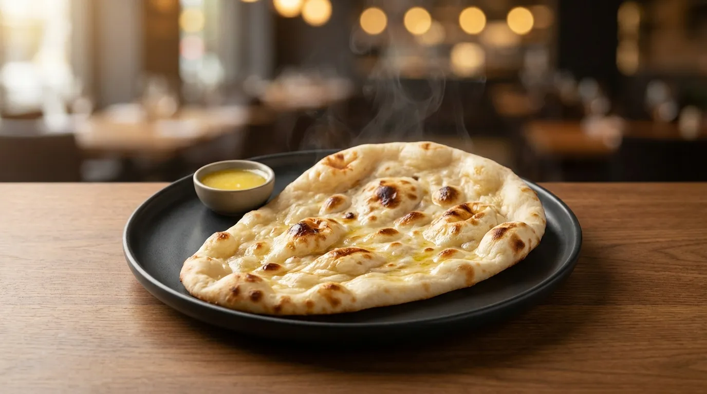 Authentic Butter Naan - Famous HD Biryani McKinney