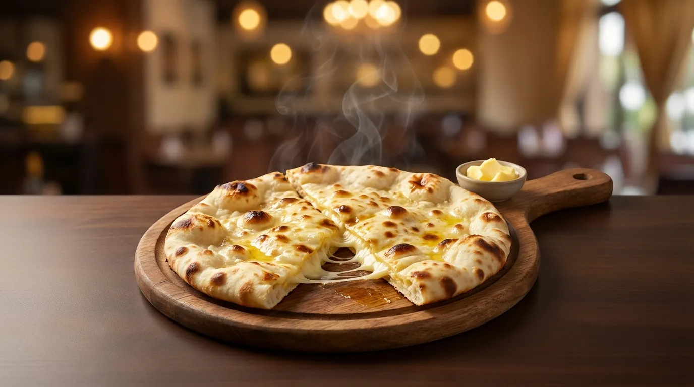 Authentic Cheese Naan - Famous HD Biryani McKinney