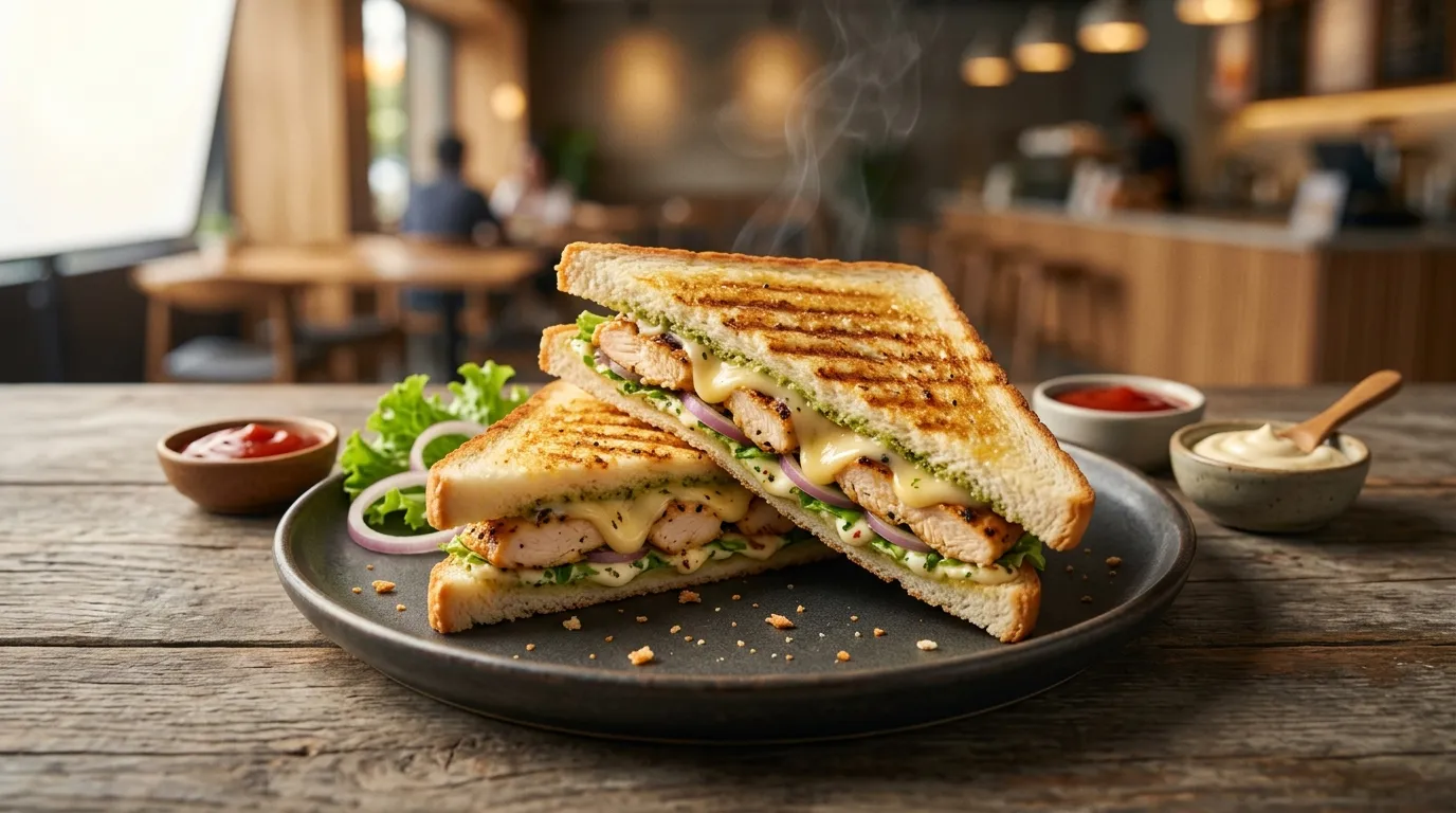 Authentic Chicken Grilled Sandwich - Famous HD Biryani McKinney