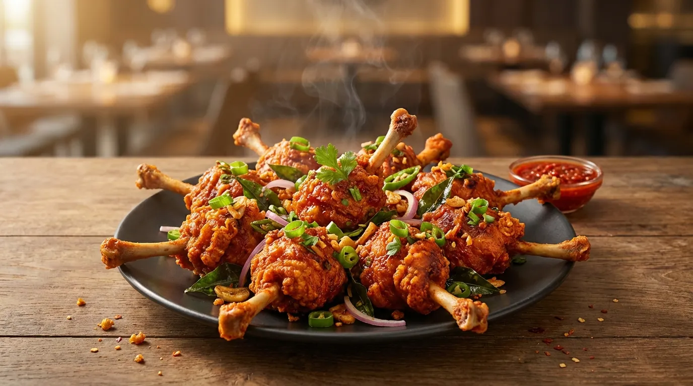 Authentic Chicken Lollypop Dry - Famous HD Biryani McKinney