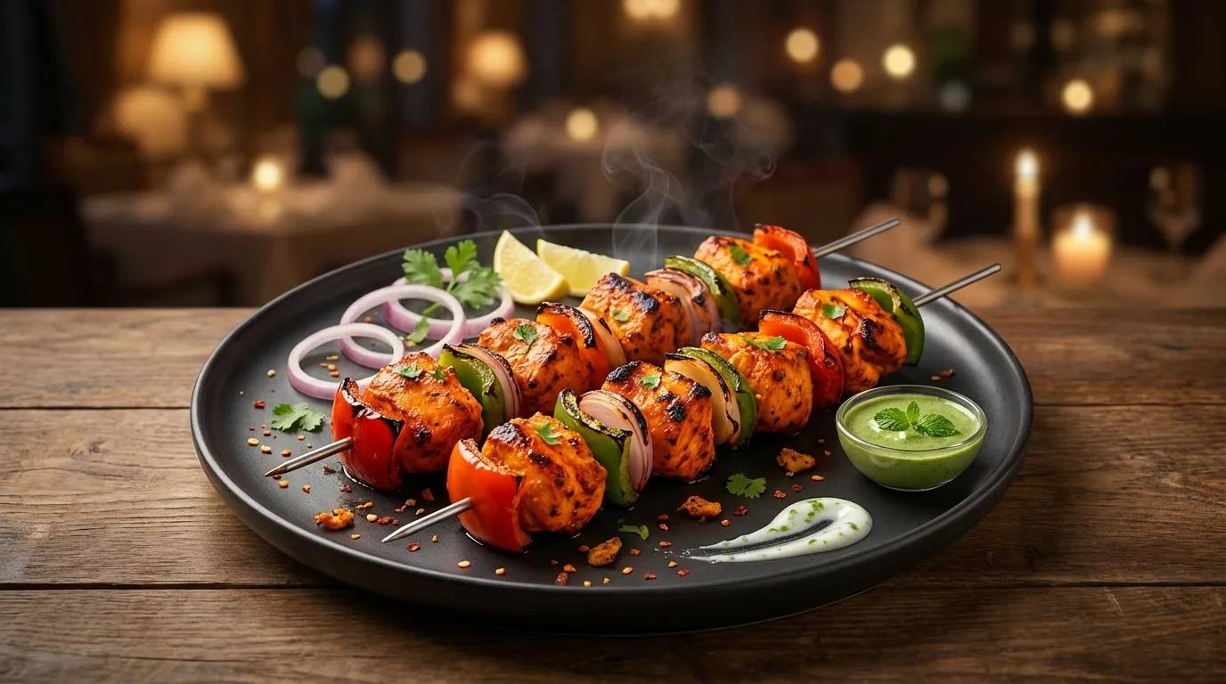 Authentic Chicken Tikka Kabab - Famous HD Biryani McKinney