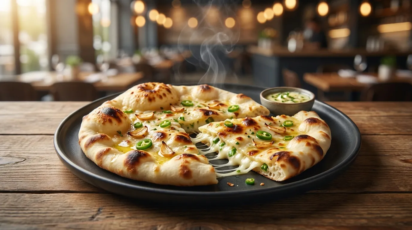 Authentic Chilli Cheese Naan - Famous HD Biryani McKinney