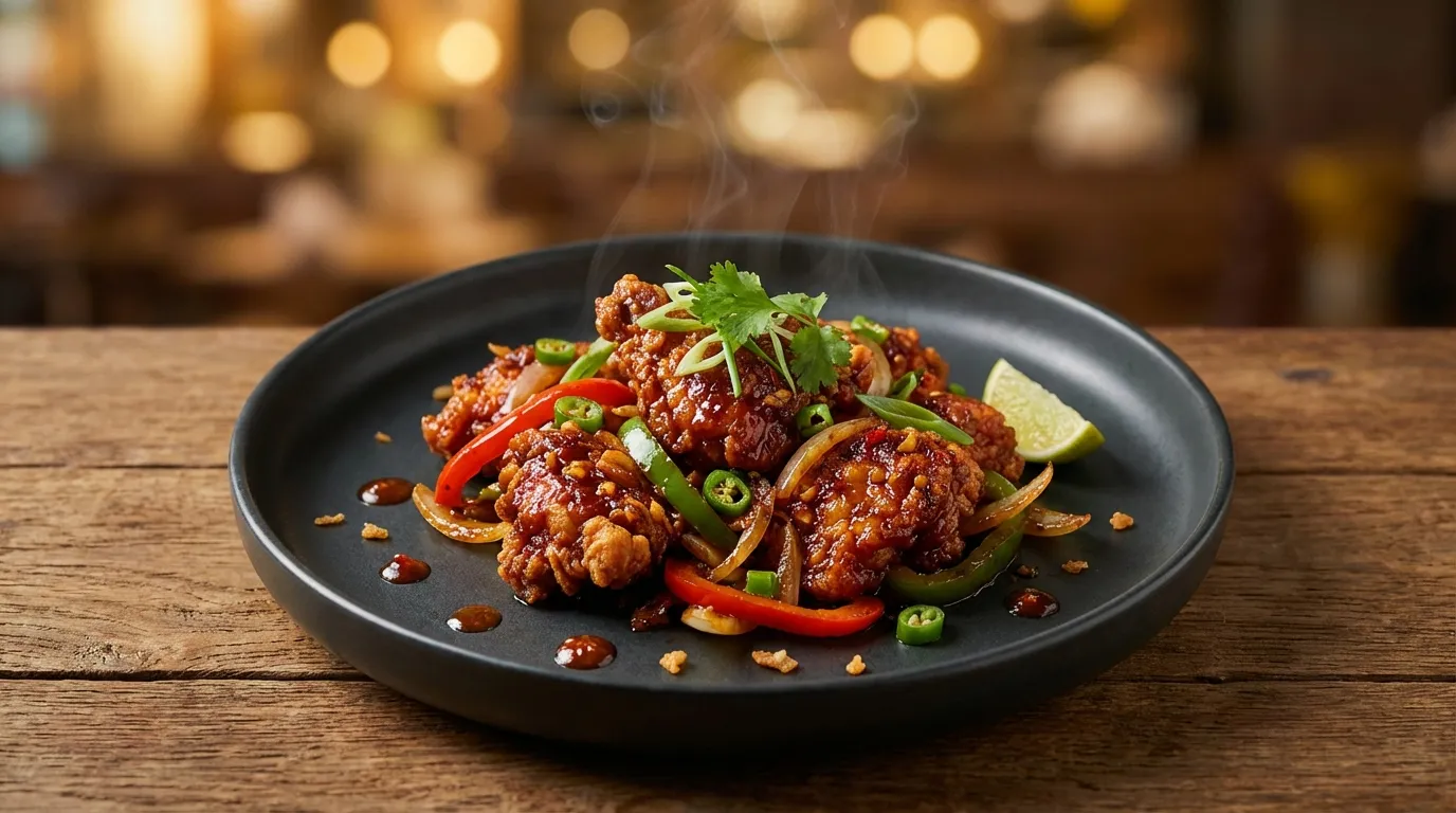 Authentic Chilli Chicken - Famous HD Biryani McKinney