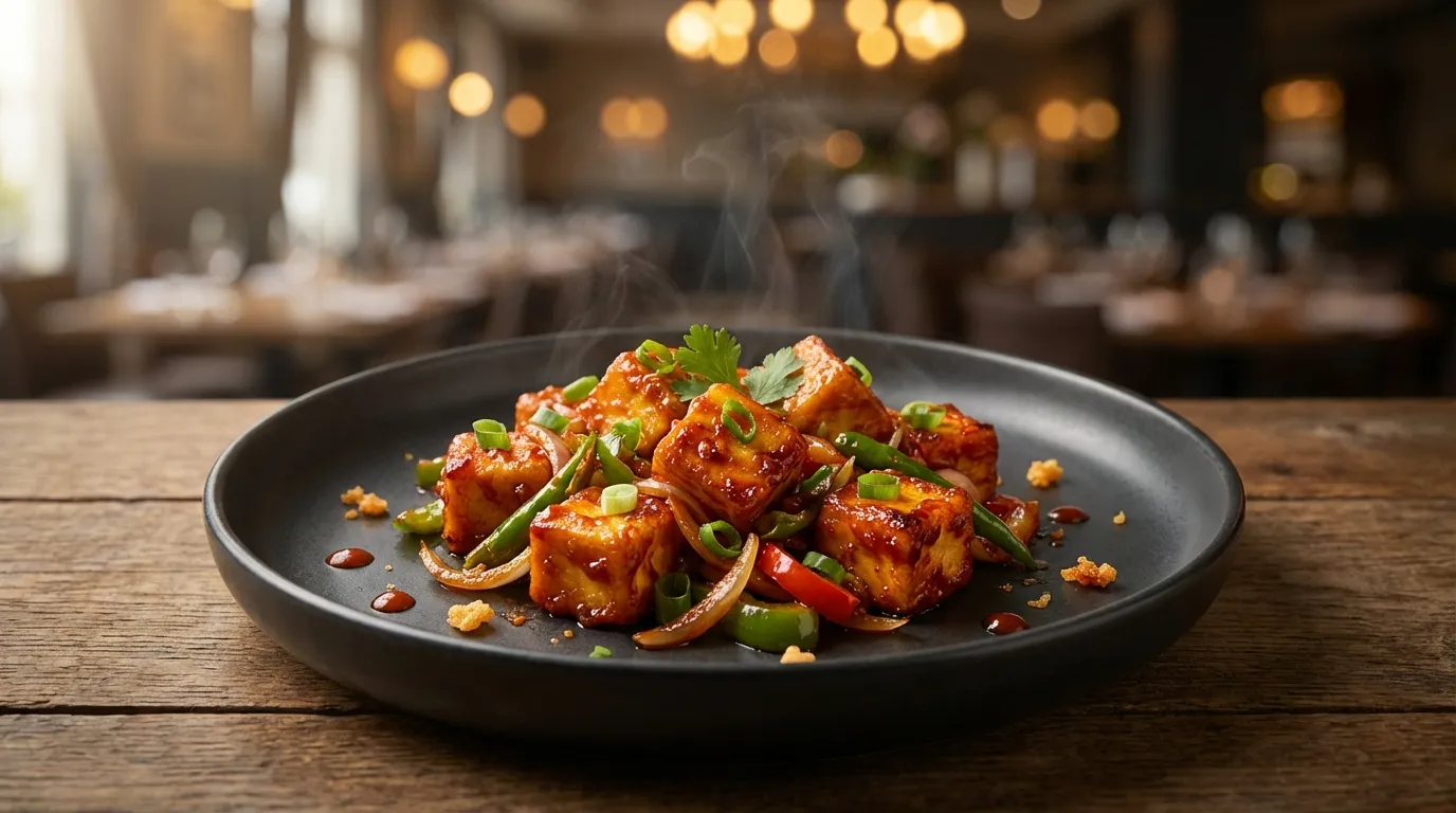 Authentic Chilli Paneer - Famous HD Biryani McKinney