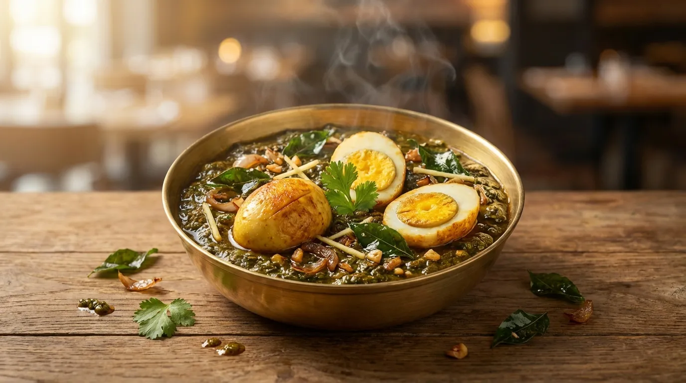 Authentic Gongura Egg Curry - Famous HD Biryani McKinney
