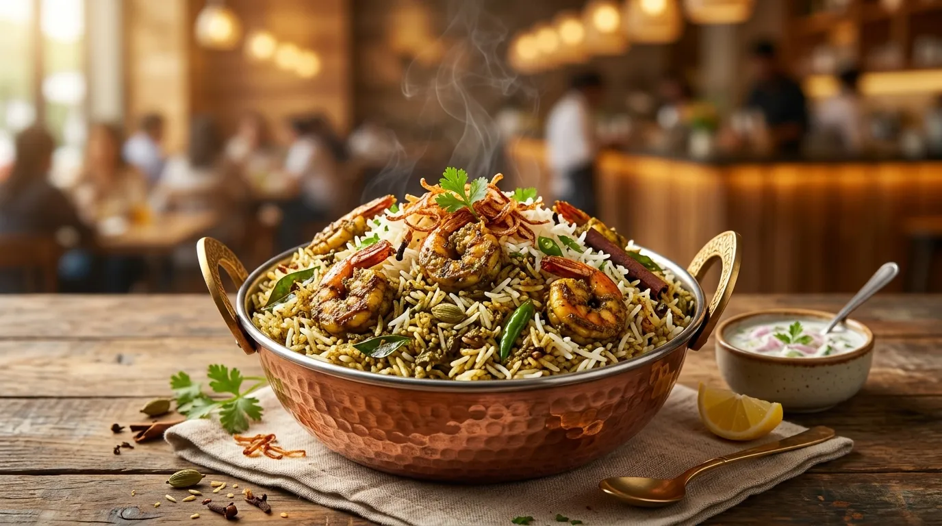 Authentic Gongura Royyala Biryani - Famous HD Biryani McKinney