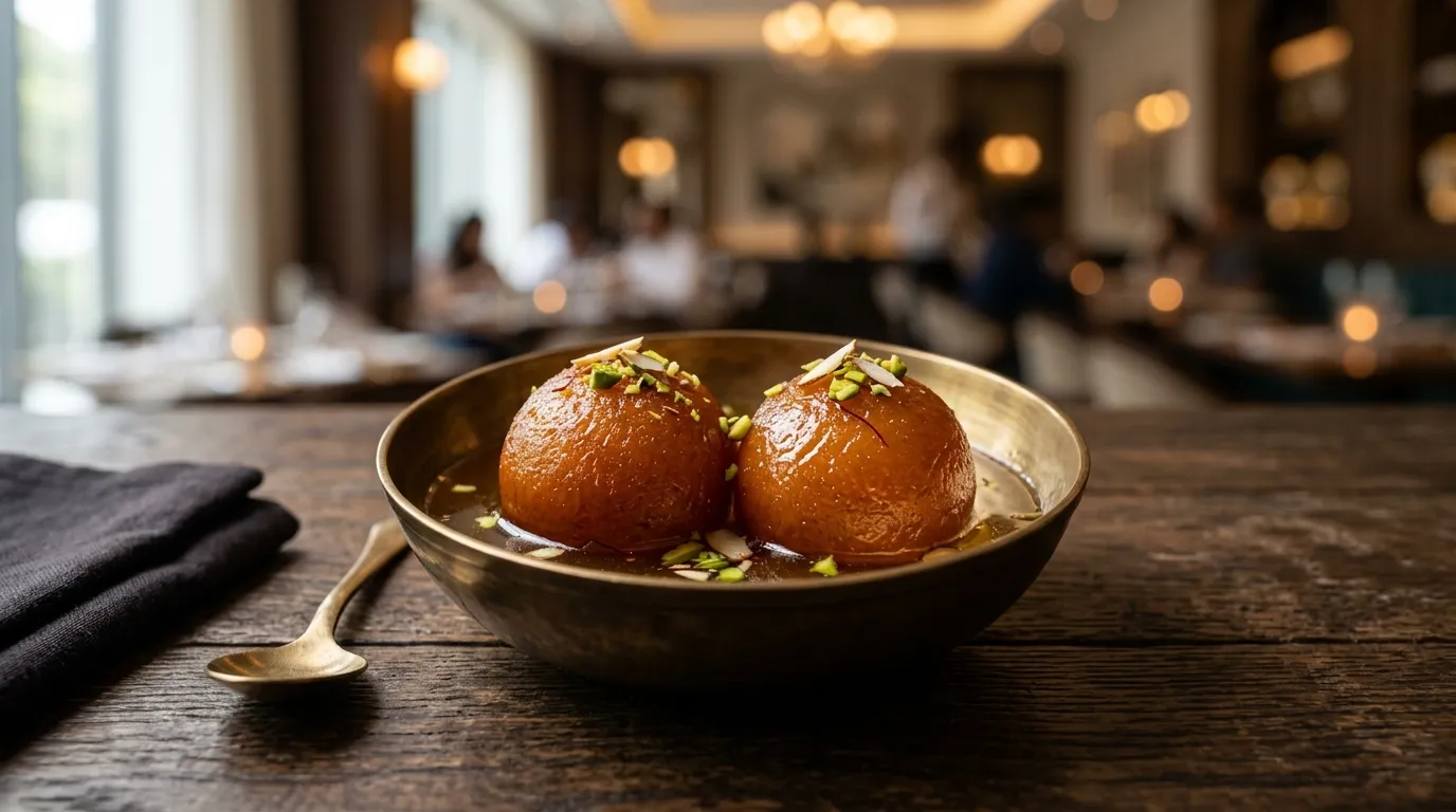 Authentic Gulab Jamun (3) - Famous HD Biryani McKinney