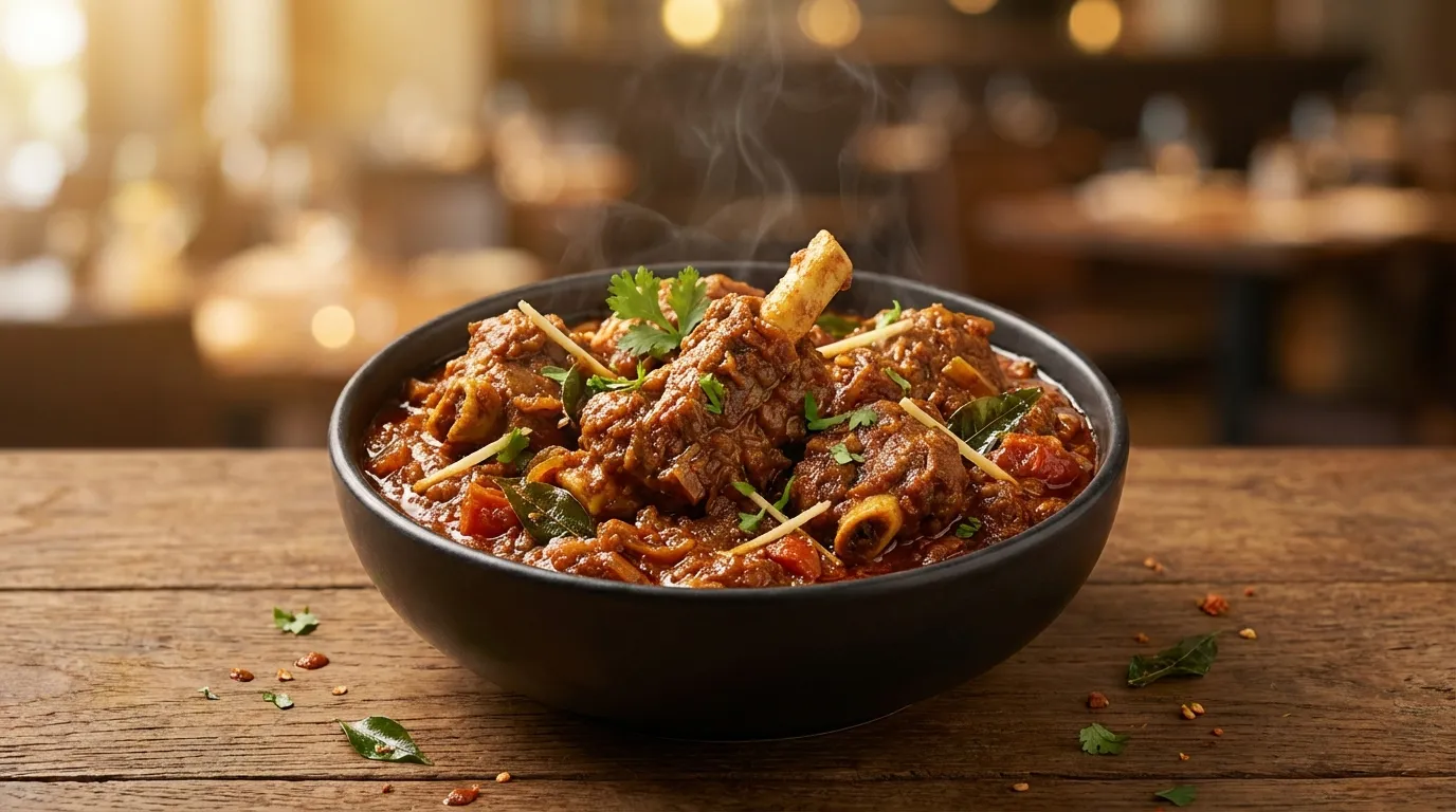 Authentic Hyderabadi Mutton Curry - Famous HD Biryani McKinney