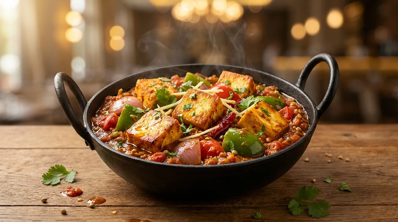 Authentic Kadai Paneer - Famous HD Biryani McKinney