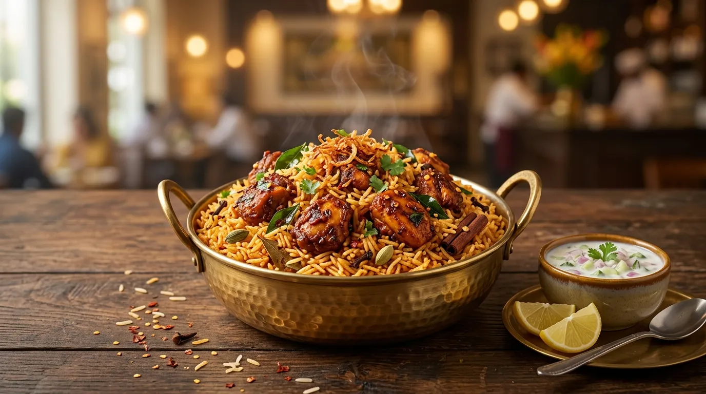 Authentic Kodi Vepudu Biryani - Famous HD Biryani McKinney