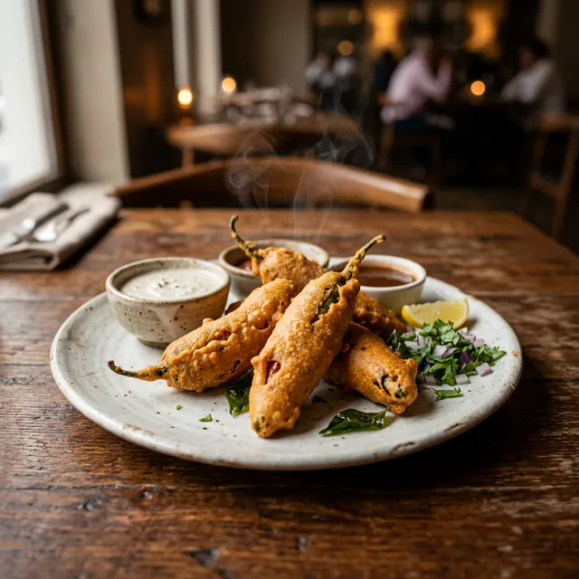 Authentic Mirapakaya Bajji - Famous HD Biryani McKinney