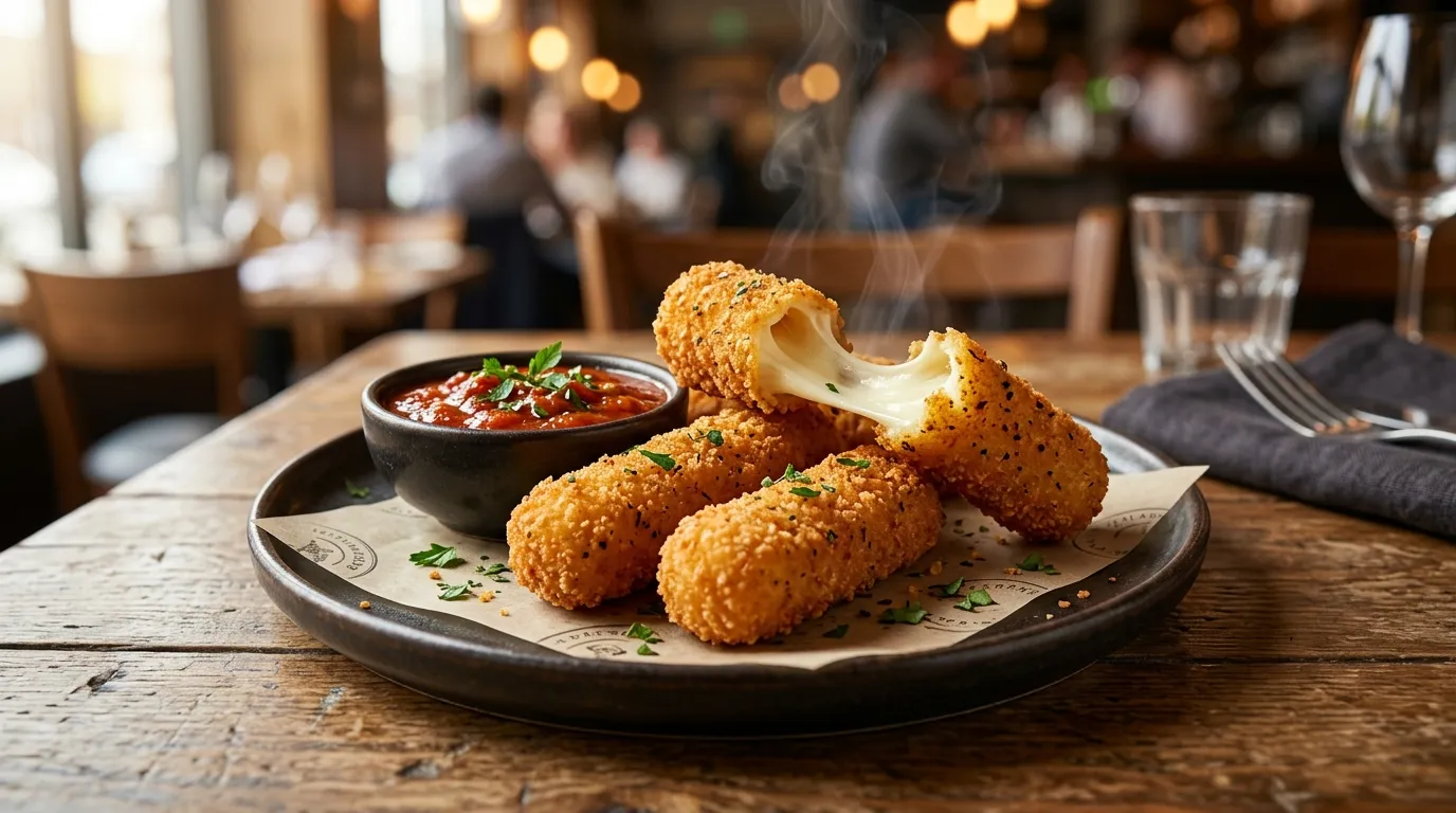 Authentic Mozzarella Cheese Sticks (4) - Famous HD Biryani McKinney