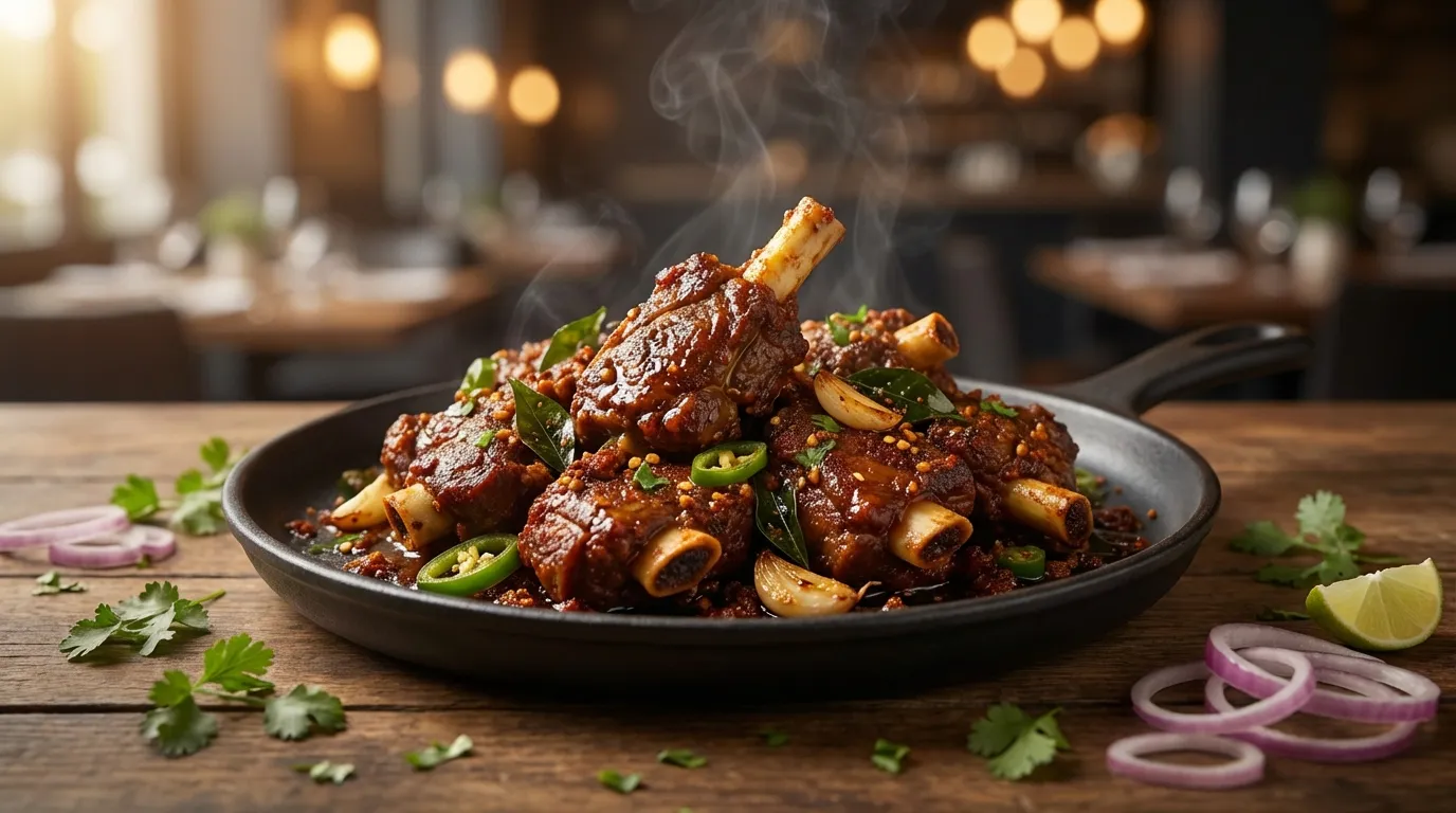 Authentic Mutton Ghee Roast - Famous HD Biryani McKinney