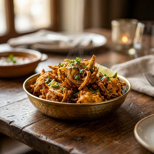 Authentic Onion Pakora - Famous HD Biryani McKinney