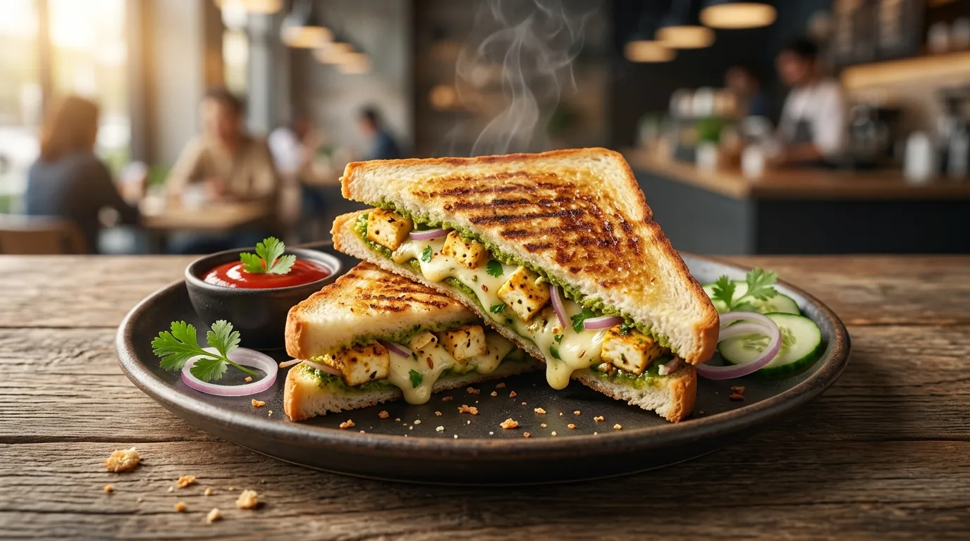 Authentic Paneer Cheese Sandwich - Famous HD Biryani McKinney