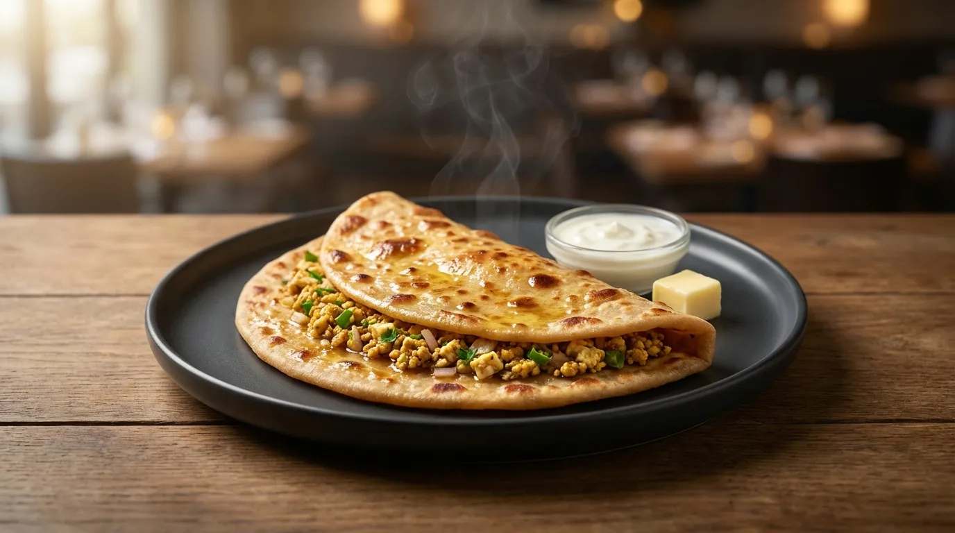 Authentic Paneer Paratha - Famous HD Biryani McKinney