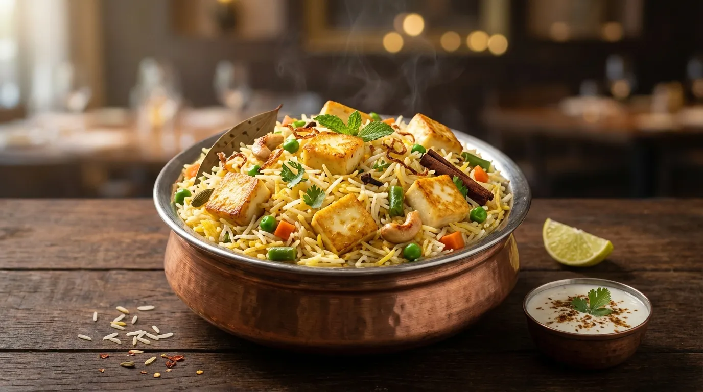 PANEER PULAV - Famous HD Biryani McKinney