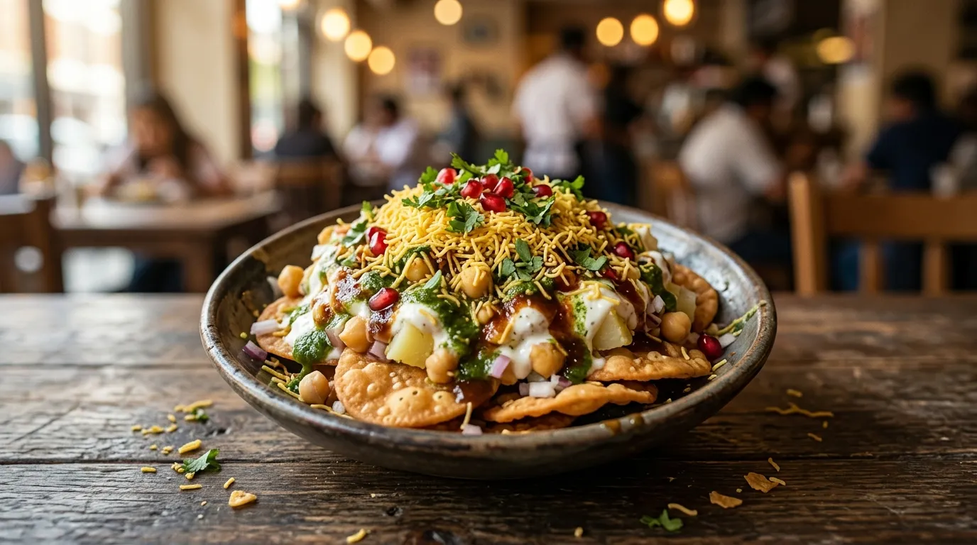 Authentic Papdi Chaat - Famous HD Biryani McKinney