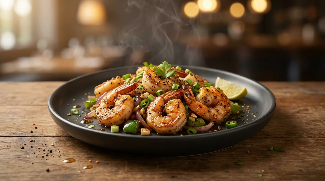 Authentic Pepper Shrimp - Famous HD Biryani McKinney