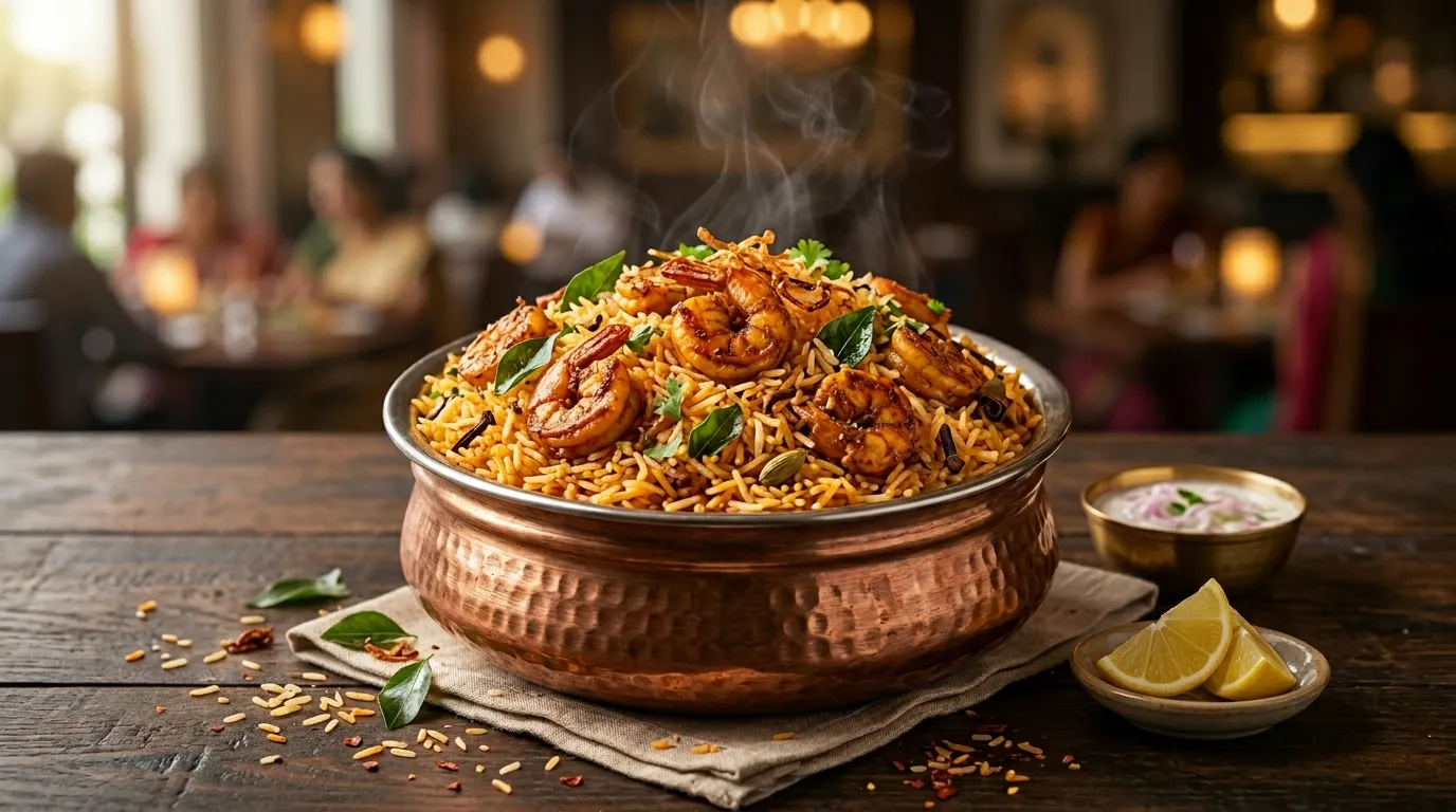 Authentic Royyala Vepudu Biryani - Famous HD Biryani McKinney