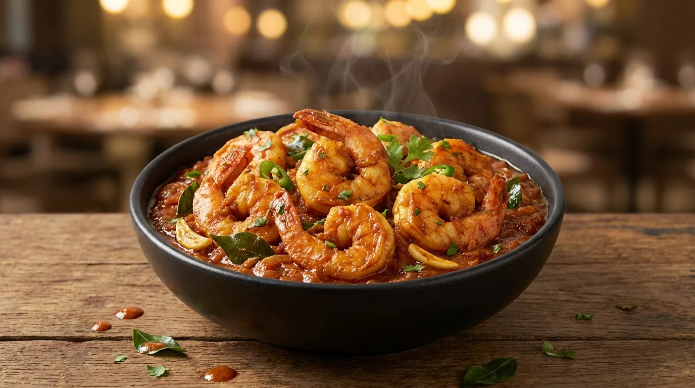 Authentic Shrimp Masala - Famous HD Biryani McKinney