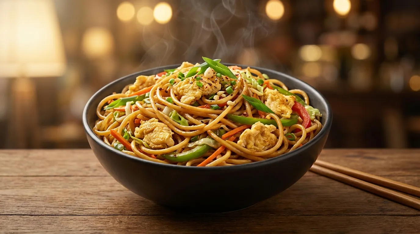 Authentic Street Style Noodles – Egg - Famous HD Biryani McKinney