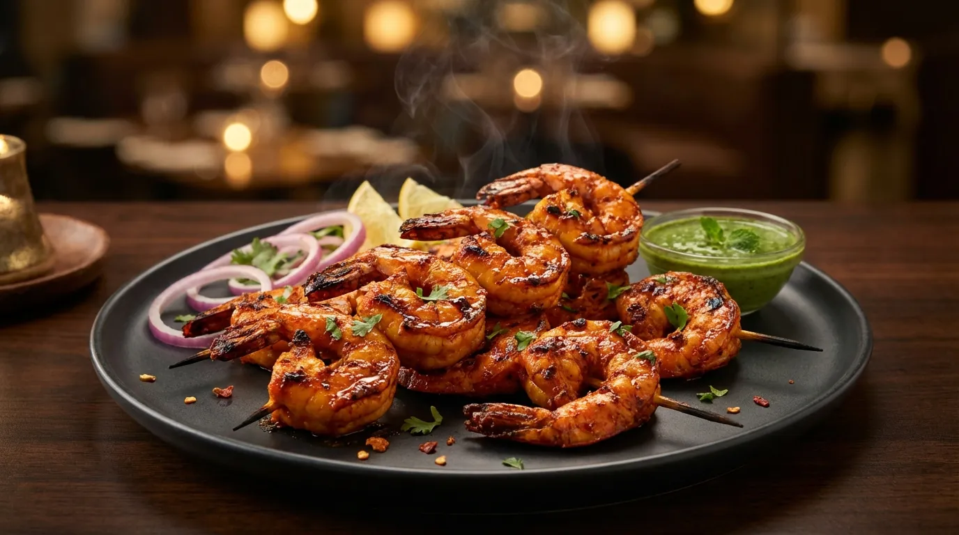 Authentic Tandoori Shrimp - Famous HD Biryani McKinney