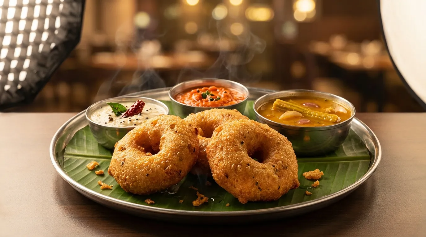 Authentic Vada (3) - Famous HD Biryani McKinney