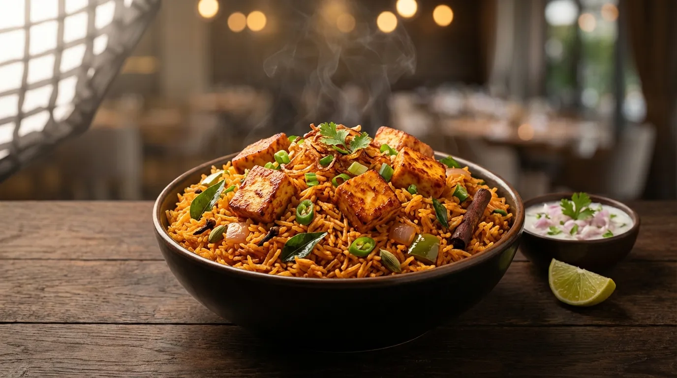 VIJAYAWADA PANEER PULAV - Famous HD Biryani McKinney